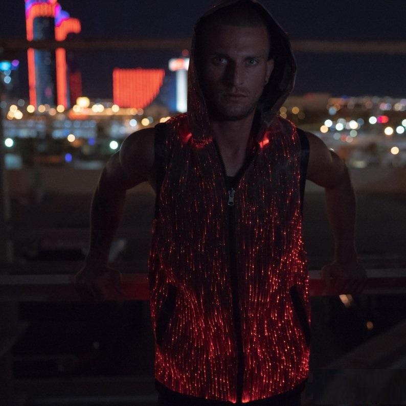 EDM Outfits Burning Man Led Jacket